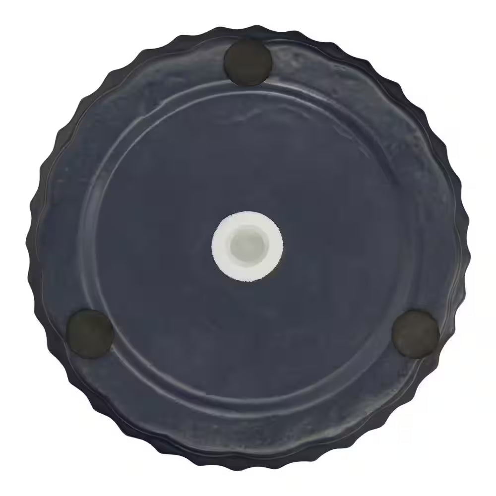 Miller Small Midnight Blue Ceramic Planter with Drainage Hole (5.9 In. L X 5.9 In. W X 5.1 In. H)