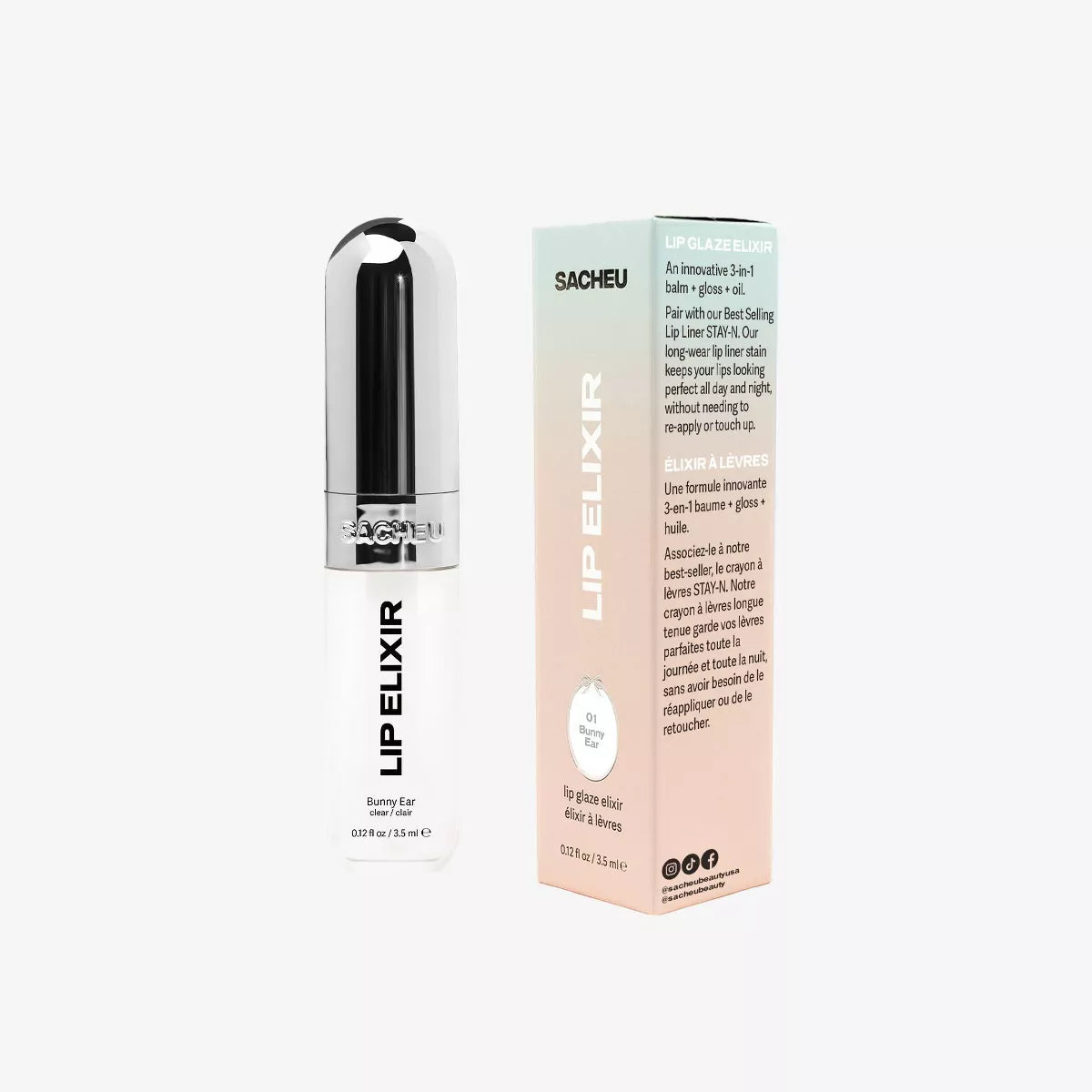 Sacheu Lip Elixir - 0.12 Fl Oz