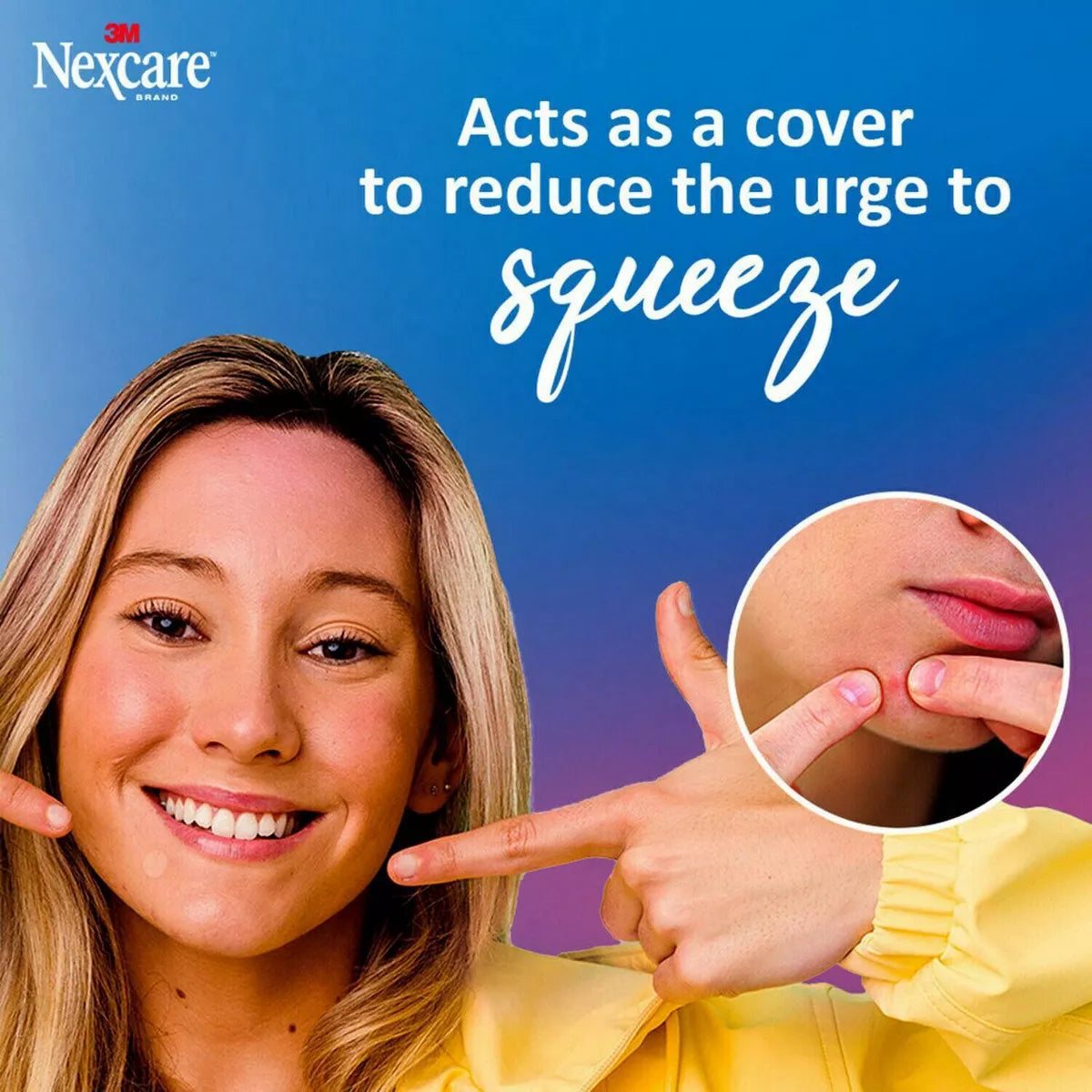 Nexcare Thin & Transparent Acne Patches - 39Ct