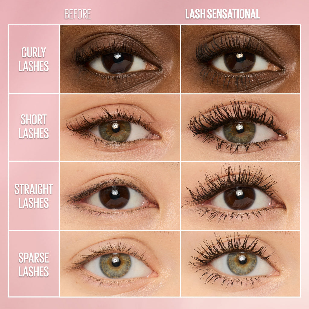 Lash Sensational Waterproof Mascara, Very Black