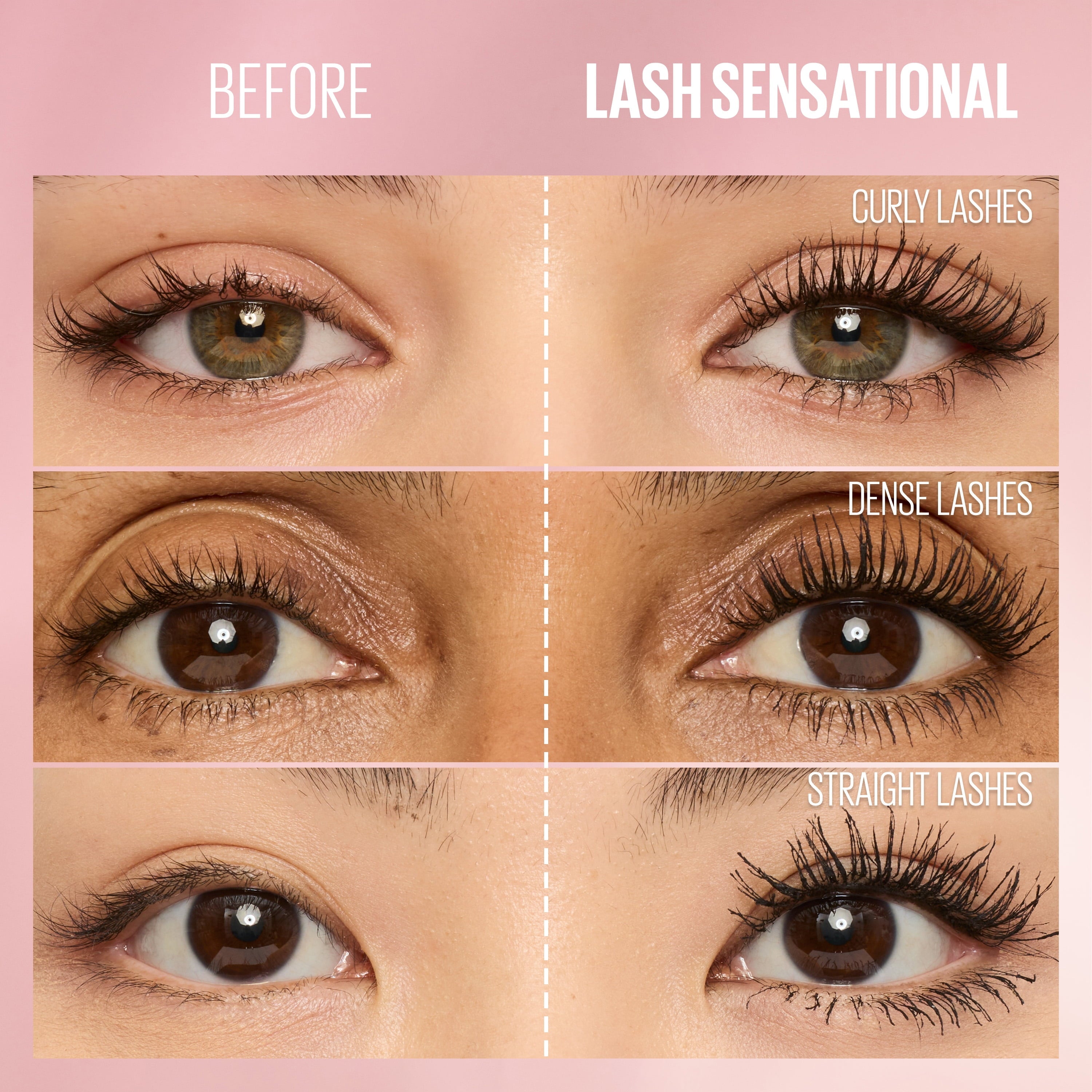 Lash Sensational Waterproof Mascara, Very Black
