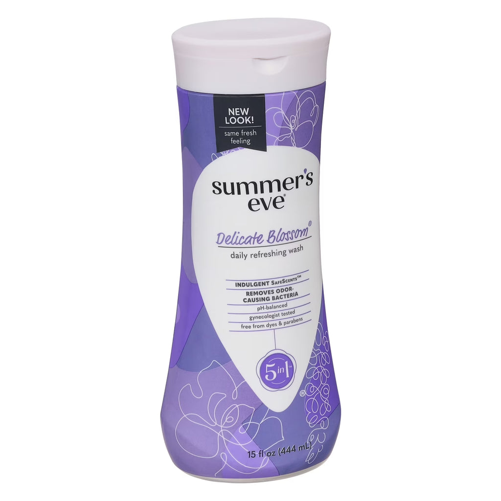 Summer’S Eve Delicate Blossom Daily Feminine Wash, 15 Oz
