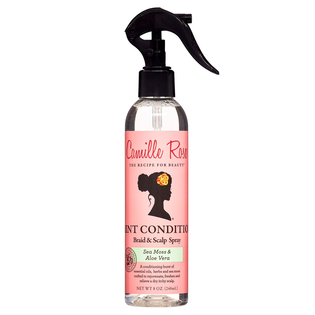 Mint Condition Relieve & Refresh Braid & Scalp Spray with Sea Moss & Aloe Vera, 8Oz