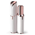 Facial Hair Remover for Women - Painless Face Shaver - Electric Hair Removal Device for Face Lips Peach Fuzz with Light (Whtie)