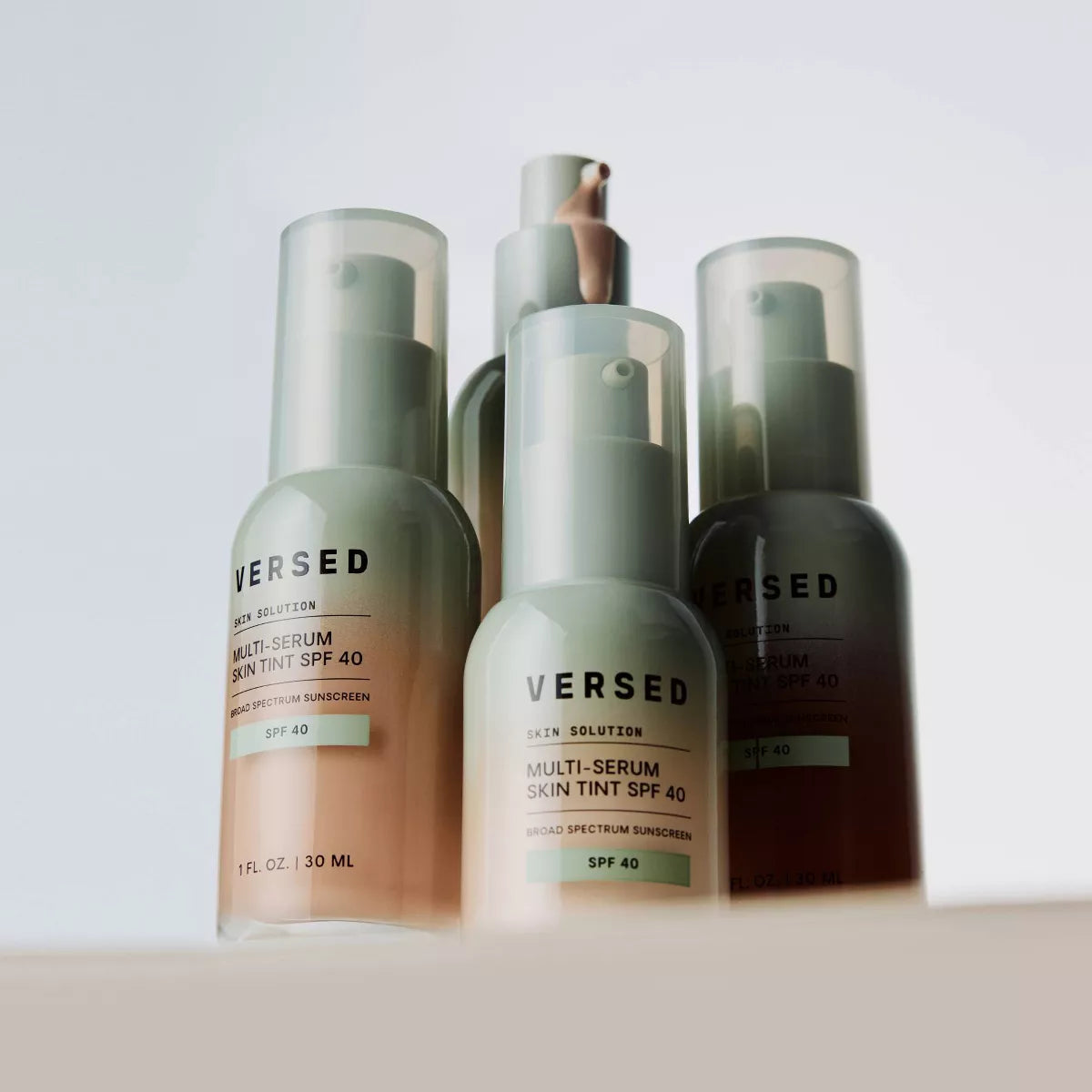 Versed Skin Solution Multi-Serum Skin Tint Foundation - SPF 40 - 1 Fl Oz