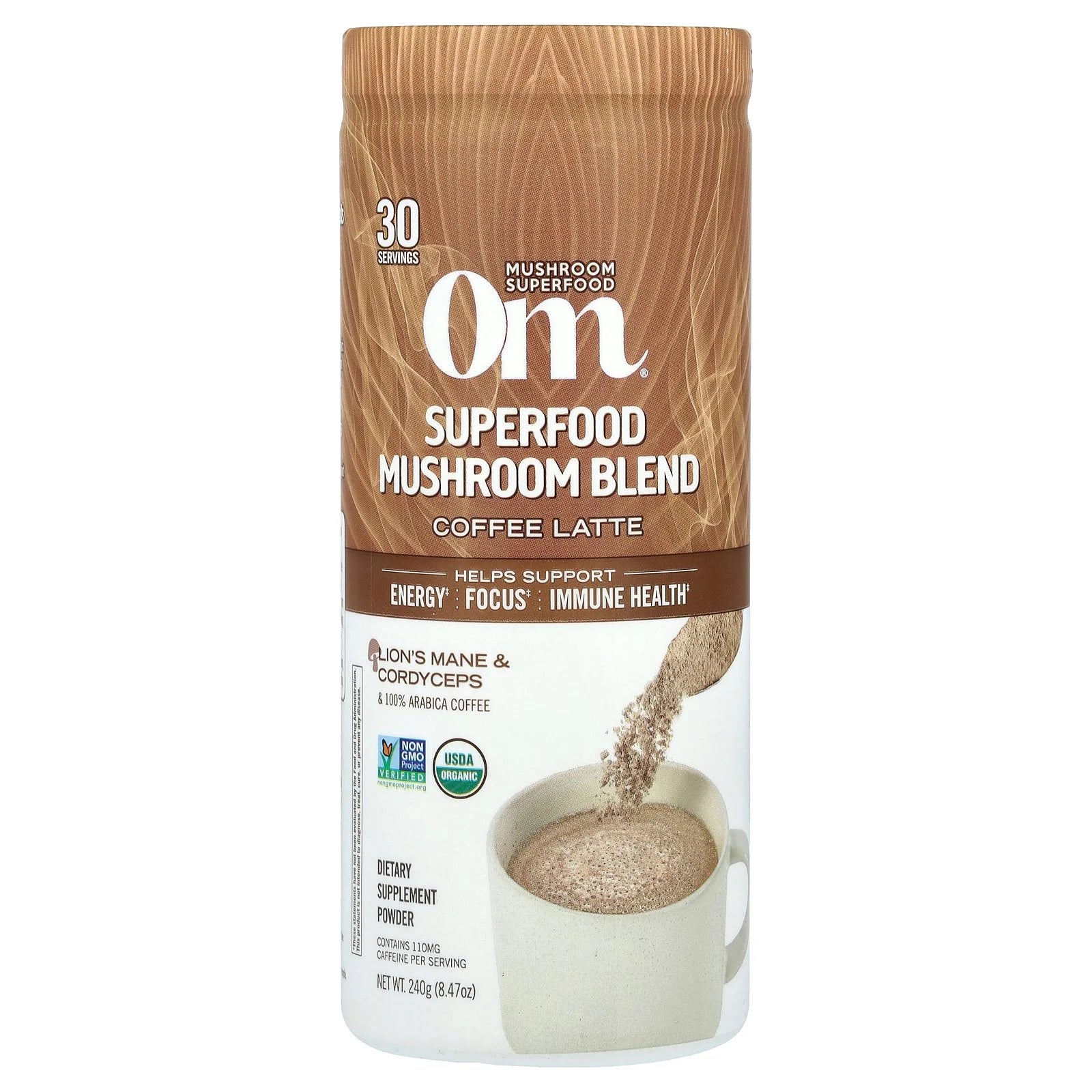 - Mushro Coffee Latte Blend - 8.47 Oz.