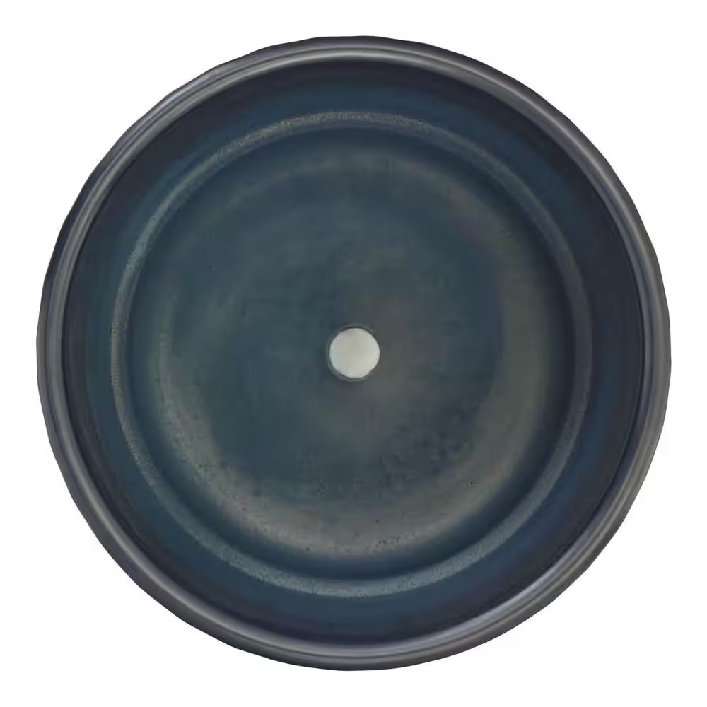 Miller Small Midnight Blue Ceramic Planter with Drainage Hole (5.9 In. L X 5.9 In. W X 5.1 In. H)