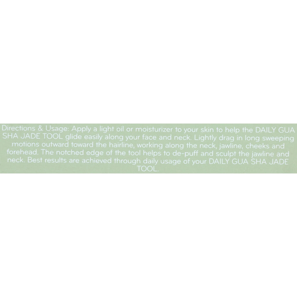 Jade Gua Sha Facial Tool