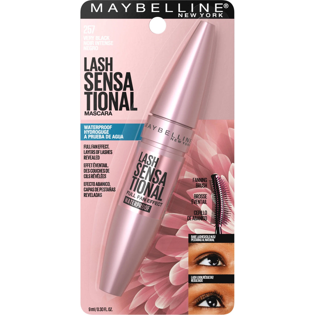 Lash Sensational Waterproof Mascara, Very Black