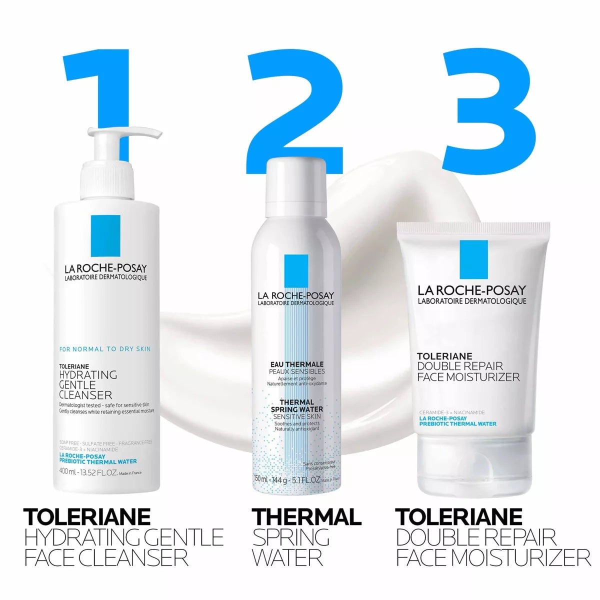 La Roche Posay Toleriane Double Repair Face Moisturizer with Ceramide and Niacinamide