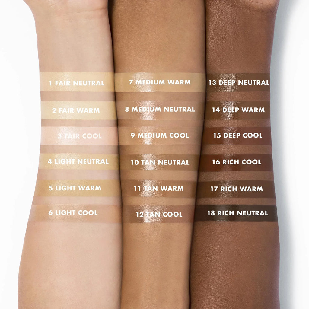 E.L.F. Halo Glow Skin Tint Mineral SPF 50, Tinted Moisturizer, 18 Rich Neutral, 1 Fl Oz