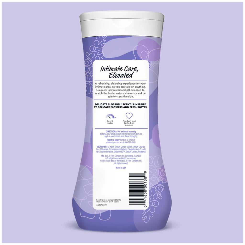 Summer’S Eve Delicate Blossom Daily Feminine Wash, 15 Oz